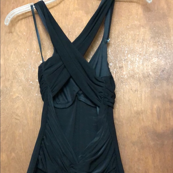 Long black evening gown - Picture 4 of 5